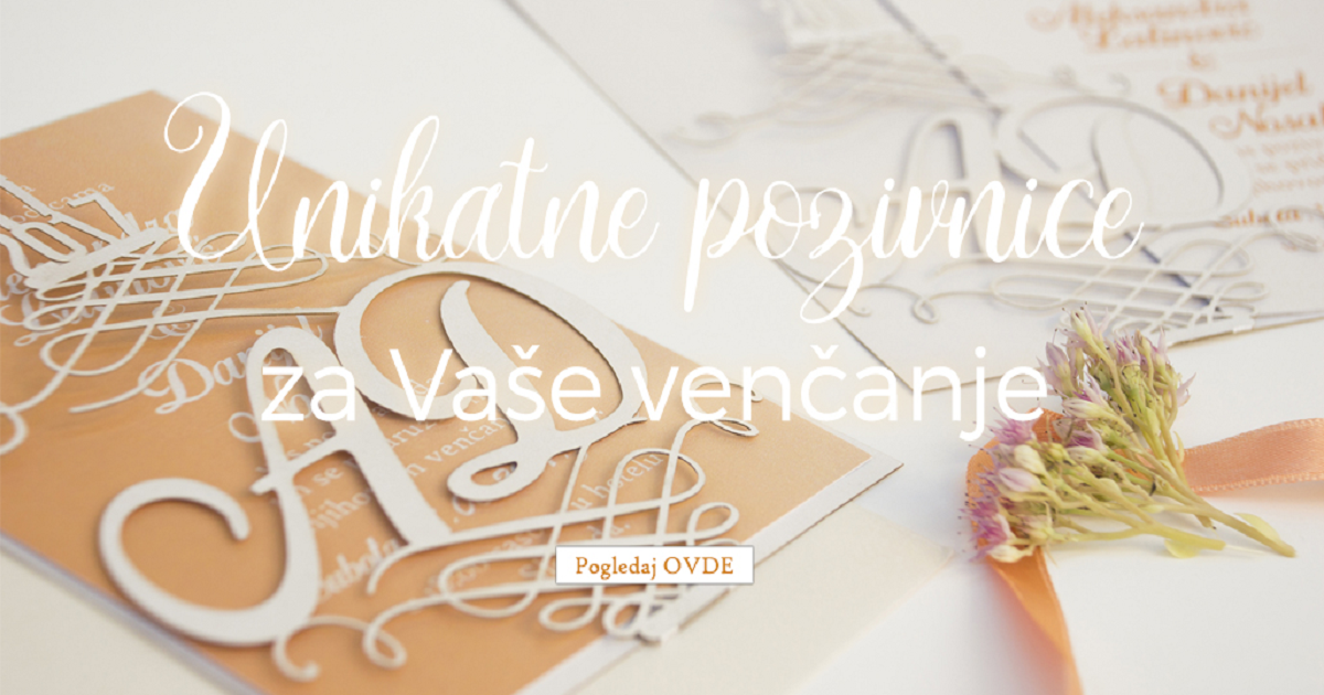 Ostale pozivnice - DizajnMogVenčanja