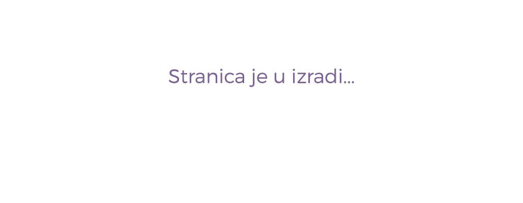 Stranica u izradi